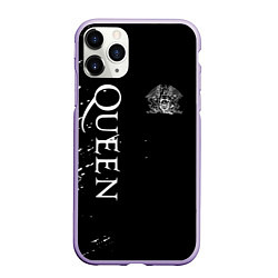 Чехол iPhone 11 Pro матовый QUEEN, цвет: 3D-светло-сиреневый