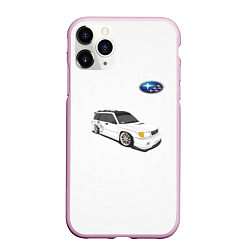 Чехол iPhone 11 Pro матовый SUBARU