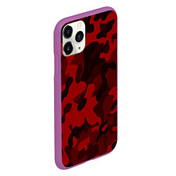 Чехол iPhone 11 Pro матовый RED MILITARY, цвет: 3D-фиолетовый — фото 2