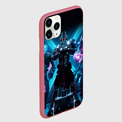 Чехол iPhone 11 Pro матовый FORTNITE, цвет: 3D-малиновый — фото 2