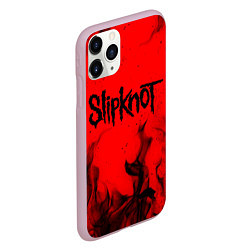 Чехол iPhone 11 Pro матовый SLIPKNOT, цвет: 3D-розовый — фото 2