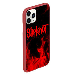 Чехол iPhone 11 Pro матовый SLIPKNOT, цвет: 3D-красный — фото 2