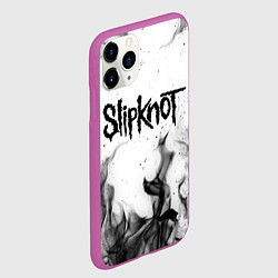 Чехол iPhone 11 Pro матовый SLIPKNOT, цвет: 3D-фиолетовый — фото 2