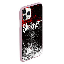 Чехол iPhone 11 Pro матовый SLIPKNOT, цвет: 3D-розовый — фото 2