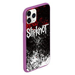 Чехол iPhone 11 Pro матовый SLIPKNOT, цвет: 3D-фиолетовый — фото 2