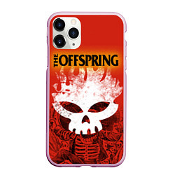 Чехол iPhone 11 Pro матовый The Offspring, цвет: 3D-розовый