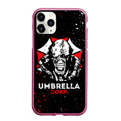 Чехол iPhone 11 Pro матовый RESIDENT EVIL 3