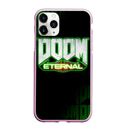 Чехол iPhone 11 Pro матовый DOOM: ETERNAL, цвет: 3D-розовый