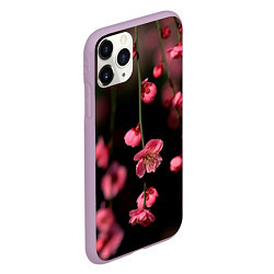 Чехол iPhone 11 Pro матовый Весна 2020, цвет: 3D-сиреневый — фото 2