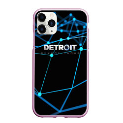 Чехол iPhone 11 Pro матовый Detroit:Become Human, цвет: 3D-розовый