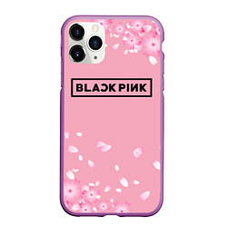 Чехол iPhone 11 Pro матовый BLACKPINK, цвет: 3D-фиолетовый