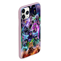 Чехол iPhone 11 Pro матовый KIMETSU NO YAIBA, цвет: 3D-розовый — фото 2