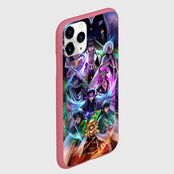 Чехол iPhone 11 Pro матовый KIMETSU NO YAIBA, цвет: 3D-малиновый — фото 2