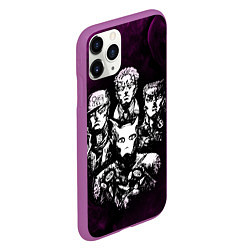 Чехол iPhone 11 Pro матовый JOJOS BIZARRE ADVENTURE, цвет: 3D-фиолетовый — фото 2
