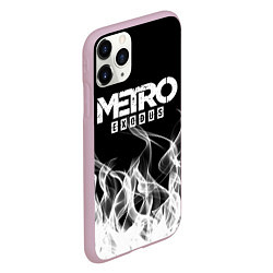 Чехол iPhone 11 Pro матовый METRO EXODUS, цвет: 3D-розовый — фото 2