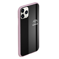 Чехол iPhone 11 Pro матовый TOYOTA, цвет: 3D-розовый — фото 2