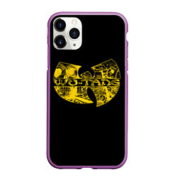 Чехол iPhone 11 Pro матовый Wu-Tang Clan, цвет: 3D-фиолетовый