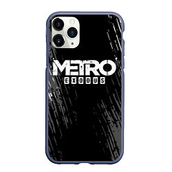 Чехол iPhone 11 Pro матовый METRO EXODUS, цвет: 3D-серый