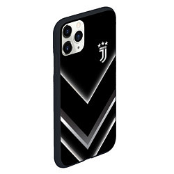 Чехол iPhone 11 Pro матовый Juventus F C, цвет: 3D-черный — фото 2