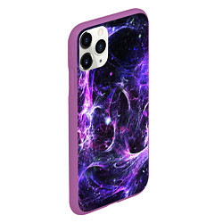 Чехол iPhone 11 Pro матовый SPACE, цвет: 3D-фиолетовый — фото 2