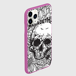 Чехол iPhone 11 Pro матовый Megadeth, цвет: 3D-фиолетовый — фото 2