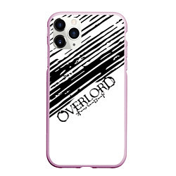 Чехол iPhone 11 Pro матовый Overlord, цвет: 3D-розовый