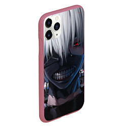 Чехол iPhone 11 Pro матовый TOKYO GHOUL, цвет: 3D-малиновый — фото 2