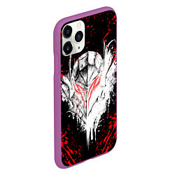 Чехол iPhone 11 Pro матовый BERSERK, цвет: 3D-фиолетовый — фото 2