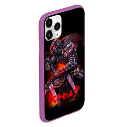 Чехол iPhone 11 Pro матовый BERSERK, цвет: 3D-фиолетовый — фото 2