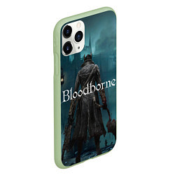 Чехол iPhone 11 Pro матовый Bloodborne, цвет: 3D-салатовый — фото 2