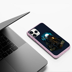 Чехол iPhone 11 Pro матовый Bloodborne, цвет: 3D-розовый — фото 2