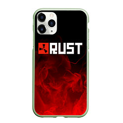 Чехол iPhone 11 Pro матовый RUST