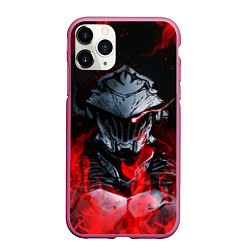Чехол iPhone 11 Pro матовый УБИЙЦА ГОБЛИНОВ, цвет: 3D-малиновый