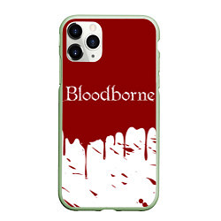 Чехол iPhone 11 Pro матовый Bloodborne, цвет: 3D-салатовый