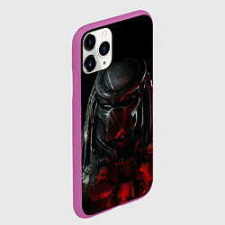 Чехол iPhone 11 Pro матовый PREDATOR, цвет: 3D-фиолетовый — фото 2