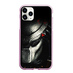 Чехол iPhone 11 Pro матовый PREDATOR, цвет: 3D-розовый