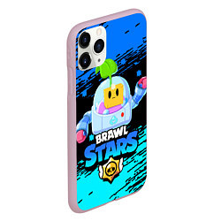 Чехол iPhone 11 Pro матовый Brawl Stars SPROUT, цвет: 3D-розовый — фото 2