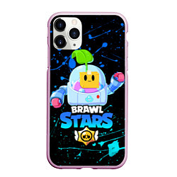 Чехол iPhone 11 Pro матовый Brawl Stars SPROUT, цвет: 3D-розовый