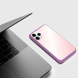 Чехол iPhone 11 Pro матовый Пикси, цвет: 3D-фиолетовый — фото 2