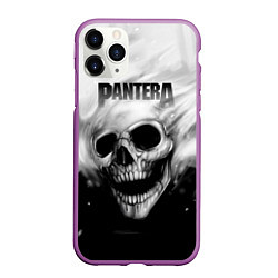 Чехол iPhone 11 Pro матовый Pantera, цвет: 3D-фиолетовый