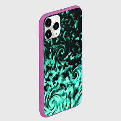 Чехол iPhone 11 Pro матовый VORTEXES, цвет: 3D-фиолетовый — фото 2