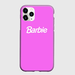 Чехол iPhone 11 Pro матовый Barbie, цвет: 3D-фиолетовый
