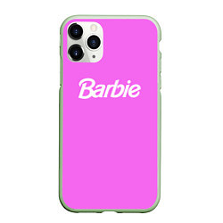 Чехол iPhone 11 Pro матовый Barbie, цвет: 3D-салатовый