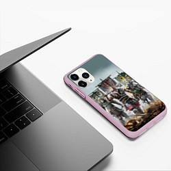 Чехол iPhone 11 Pro матовый For Honor, цвет: 3D-розовый — фото 2