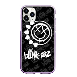 Чехол iPhone 11 Pro матовый Blink-182 4, цвет: 3D-сиреневый