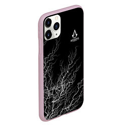 Чехол iPhone 11 Pro матовый Assassins Creed, цвет: 3D-розовый — фото 2