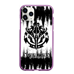 Чехол iPhone 11 Pro матовый Overlord, цвет: 3D-фиолетовый