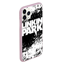 Чехол iPhone 11 Pro матовый LINKIN PARK 5, цвет: 3D-розовый — фото 2