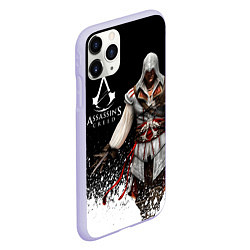 Чехол iPhone 11 Pro матовый Assassin’s Creed 04, цвет: 3D-светло-сиреневый — фото 2