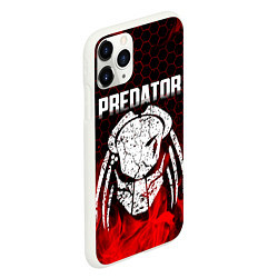 Чехол iPhone 11 Pro матовый PREDATOR, цвет: 3D-белый — фото 2